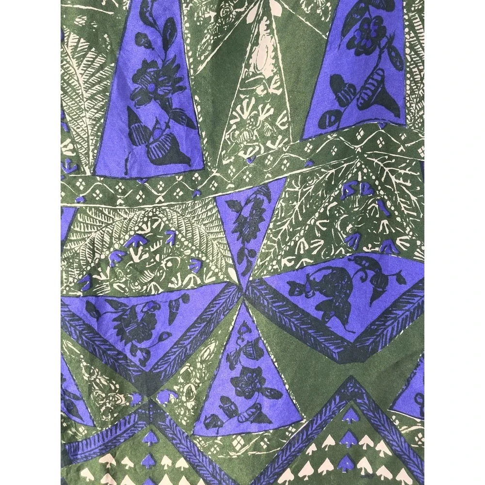 Y.N.S. Scarf Women Green Blue White Classic Rectangle Wrap Shawl